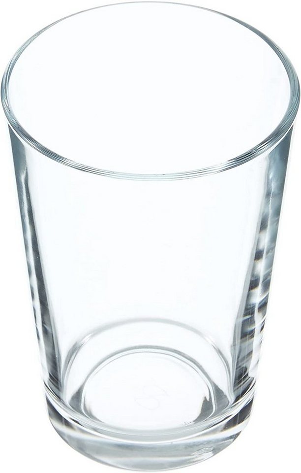 Pasabahce Glas Wasserglas Set 6 Teilig 52052 Glas 6 Personen Spülmaschinengeeignet Trinkglas Gläser Set Küche Becher Transparent 205ml von Pasabahce
