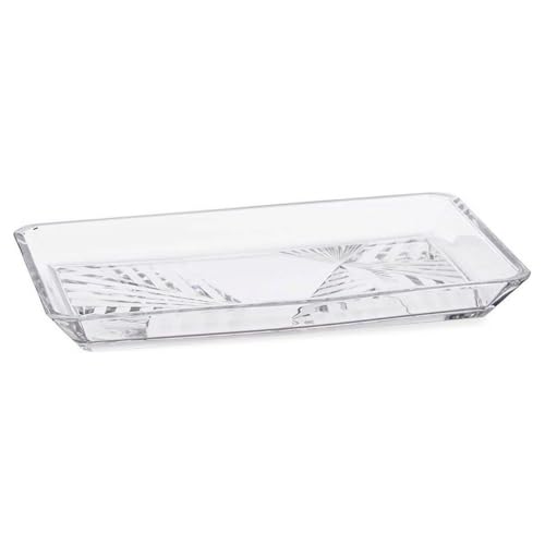 Pasabahce Madlen Tablett aus Glas, rechteckig, 27,5 cm von Pasabahce