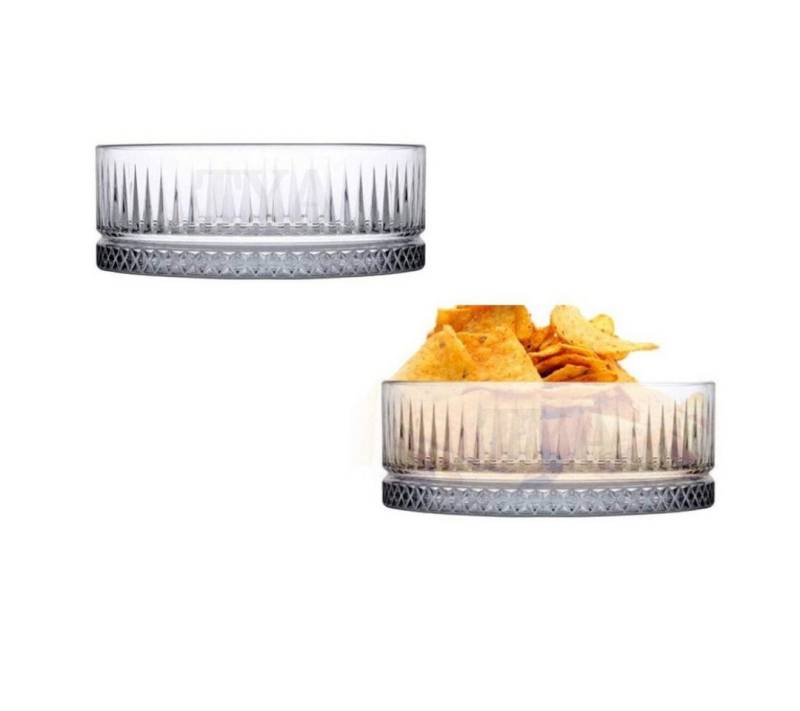 Pasabahce Schale Schale Groß Praktisch 2er Set 515cc, Glas, (2-tlg) von Pasabahce