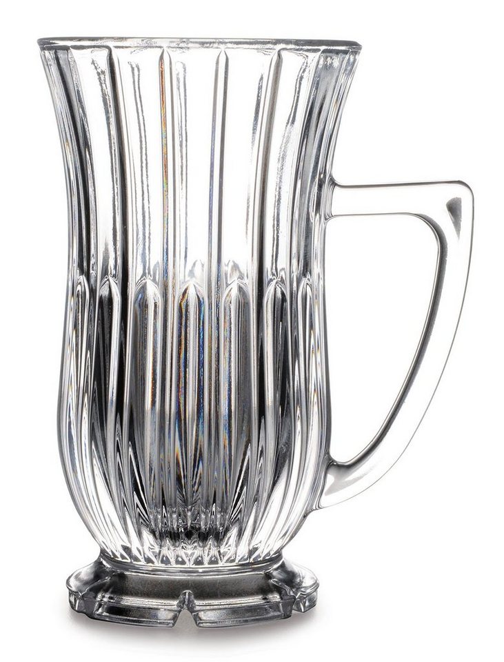 Pasabahce Teeglas Elegante Kristall-Teegläser mit Henkel – 2er Set – 155 ml, Kristallglass Pasabahce Teeglas Elegante Kristall-Teegläser mit Henkel – 2er Set – 155 ml, Kristallglass von Pasabahce