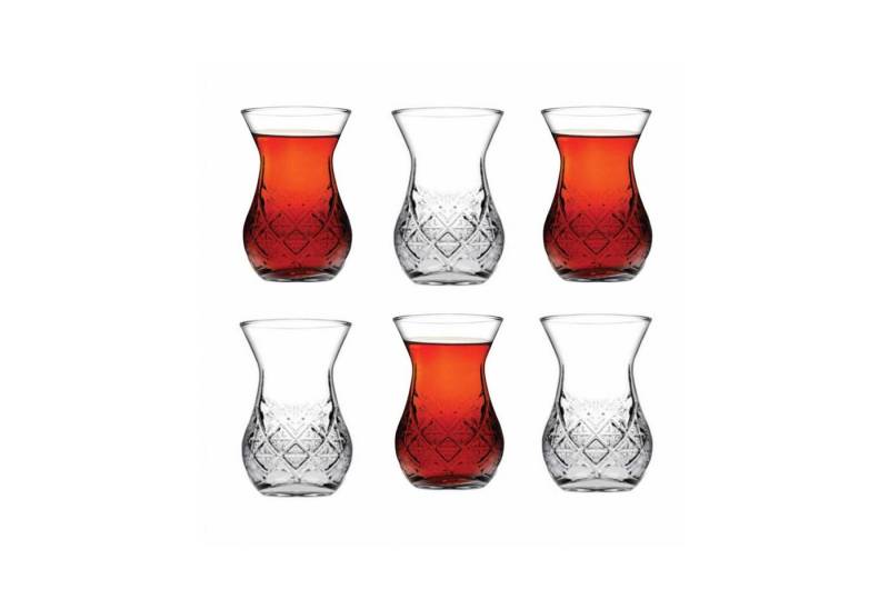 Pasabahce Teeglas Timeless Teegläser im 6er Set - Perfekter Teegenuss, Glas von Pasabahce