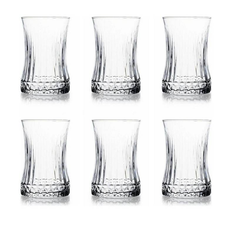 Pasabahce Schüssel Pasabahce Elysia Teeglas 170 ml 6er Set, Glas, (Set) von Pasabahce