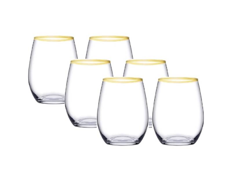 Pasabahce Weinglas AMBER GOLD 420725 Weinglas Glas Kurz 570 ml 6er Set, 6-tlg. Pasabahce Weinglas AMBER GOLD 420725 Weinglas Glas Kurz 570 ml 6er Set, 6-tlg. von Pasabahce