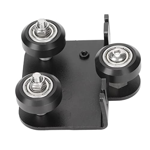 Pasamer Extruder-Rückenstützplatte, 24 mm Durchmesser Metallmaterial Schwarz 11 mm Höhe V-Typ 3D-Extruder-Rückenstützplatte für Ender 3s Pasamer Extruder-Rückenstützplatte, 24 mm Durchmesser Metallmaterial Schwarz 11 mm Höhe V-Typ 3D-Extruder-Rückenstützplatte für Ender 3s von Pasamer