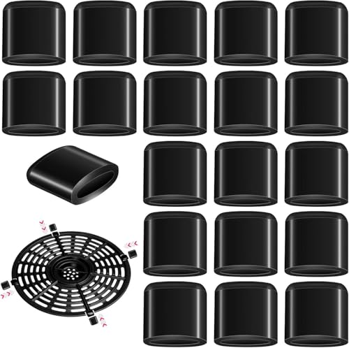 20 Stück Gummipuffer Für Heißluftfritteuse, Luftfritteuse Gummipuffer, Laschen, Spitzen Für Den Korb Der Heißluftfritteuse, Hitzebeständige, Kratzfeste, Wiederverwendbare Füße Aus Silikongummi 20 Stück Gummipuffer Für Heißluftfritteuse, Luftfritteuse Gummipuffer, Laschen, Spitzen Für Den Korb Der Heißluftfritteuse, Hitzebeständige, Kratzfeste, Wiederverwendbare Füße Aus Silikongummi von Pasbuteiy