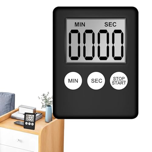 Digitaler Küchentimer, Eieruhr Timer, Duschtimer, Großes Display, Lauter Alarm, Magnetisches Digitale Zeitmessgerät Für Zuhause, Arbeit, Übung, Klassenzimmer, Studium Digitaler Küchentimer, Eieruhr Timer, Duschtimer, Großes Display, Lauter Alarm, Magnetisches Digitale Zeitmessgerät Für Zuhause, Arbeit, Übung, Klassenzimmer, Studium von Pasbuteiy