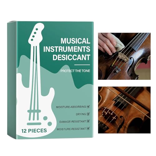Gitarren Trockenmittel 12 Stück | Trockenmittel Beutel für Musikinstrumente | Feuchteschutz Für Bass Geige Ukulele Wartung Pflege Schutz Gitarren Trockenmittel 12 Stück | Trockenmittel Beutel für Musikinstrumente | Feuchteschutz Für Bass Geige Ukulele Wartung Pflege Schutz von Pasbuteiy