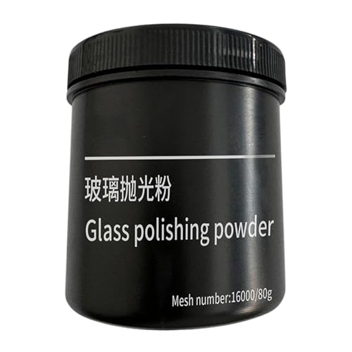 Glaskratzer-Entferner Windschutzscheibe, Glaspoliermittel - 80g entfernt Ölfilm | Blendfreier Auto-Windschutzscheibenreiniger, Fensterreiniger für den Außenbereich, Langzeitschutz zum Polieren und Wie von Pasbuteiy