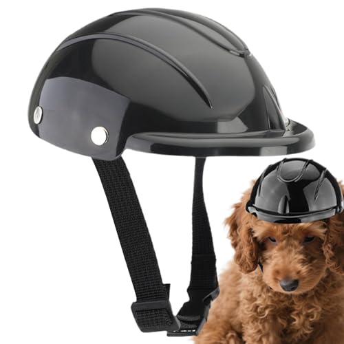 Hund Helm | Wasserdichter Hund Helm für Kleine Hunderassen - Winddichte Kopfbedeckung für Alle Rassen Katzen Welpen Reiten Camping Radfahren Reisen Outdoor Hund Helm | Wasserdichter Hund Helm für Kleine Hunderassen - Winddichte Kopfbedeckung für Alle Rassen Katzen Welpen Reiten Camping Radfahren Reisen Outdoor von Pasbuteiy