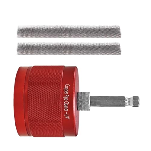 Kupferrohr Reiniger Für Bohrmaschine, Rohrreinigungspinsel Für Bohrmaschine, 12 mm, 19 mm, 25 Kupferrohrreiniger für Haus, Werkstatt, Industrie, Elektriker, Handwerk Kupferrohr Reiniger Für Bohrmaschine, Rohrreinigungspinsel Für Bohrmaschine, 12 mm, 19 mm, 25 Kupferrohrreiniger für Haus, Werkstatt, Industrie, Elektriker, Handwerk von Pasbuteiy