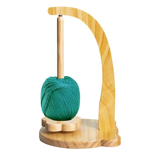 Pasbuteiy Garnhalter zum Stricken, Häkelgarnhalter | Rotierender magnetischer Garnhalter aus Holz - Platzsparender zum Stricken, 320 g tragender Garnspinner Häkeln Pasbuteiy Garnhalter zum Stricken, Häkelgarnhalter | Rotierender magnetischer Garnhalter aus Holz - Platzsparender zum Stricken, 320 g tragender Garnspinner Häkeln von Pasbuteiy