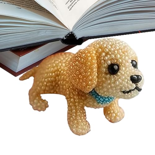 Pasbuteiy Perlenstickerei Bastelset | Einsteigerfreundliches 3D Hunde Perlenstickerei Set | Nähkunst mit Fäden Bastelzubehör für Tierliebhaber Erwachsene und Jugendliche zur Herstellung von Schmuck von Pasbuteiy