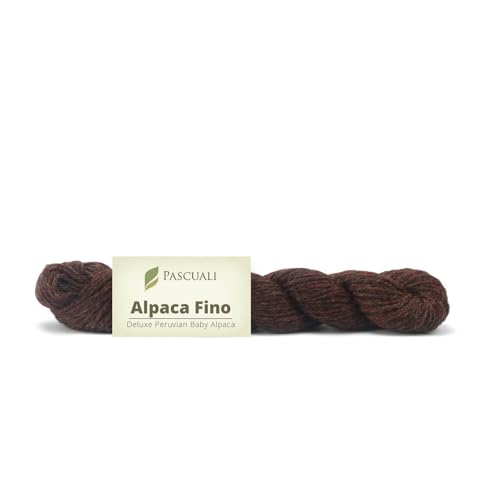 50 g Pascuali Alpaca Fino | Strickwolle aus 100% Alpakawolle, Farbe:Siena 34 von Pascuali
