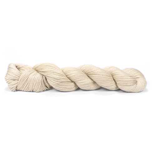 50 g Pascuali Pinta | 60% Schurwolle (Bio Merino extrafein), 20% Seide (Maulbeerseide), 20% Ramie, Farbe:Beige 122 von Pascuali