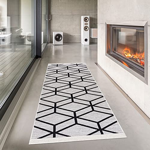 Pasha Home Wendbarer Boho Baumwoll-Läufer für den Innenbereich, Ideal für den Innenbereich in Schlafzimmer, Küche, Bad – Berna, 80x300 cm Pasha Home Wendbarer Boho Baumwoll-Läufer für den Innenbereich, Ideal für den Innenbereich in Schlafzimmer, Küche, Bad – Berna, 80x300 cm von Pasha Home