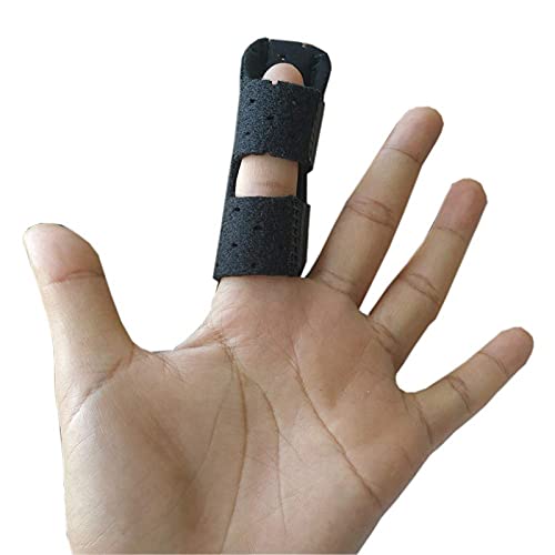Paskyee Trigger-Fingerschiene – begradigt gebrochene oder gebogene Finger und Daumen, Hammer-Fingerschiene für Stenosierung, Tenosynovitis, Fingerschmerzlinderung oder Arretierung der Fingersehne von Paskyee