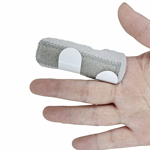 Paskyee Trigger-Fingerschiene – begradigt gebrochene oder gebogene Finger und Daumen, Hammer-Fingerschiene für Stenosierung, Tenosynovitis, Fingerschmerzlinderung oder Arretierung der Fingersehne von Paskyee