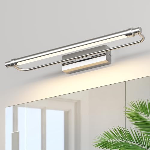 Pasoar LED Spiegelleuchte Spiegellampen für das bad spiegelleuchte badezimmer 50cm, 180° drehbar spiegelleuchte led BadSpiegelschrank Beleuchtung 4000K, einfache Installation Schrankleuchte Pasoar LED Spiegelleuchte Spiegellampen für das bad spiegelleuchte badezimmer 50cm, 180° drehbar spiegelleuchte led BadSpiegelschrank Beleuchtung 4000K, einfache Installation Schrankleuchte von Pasoar