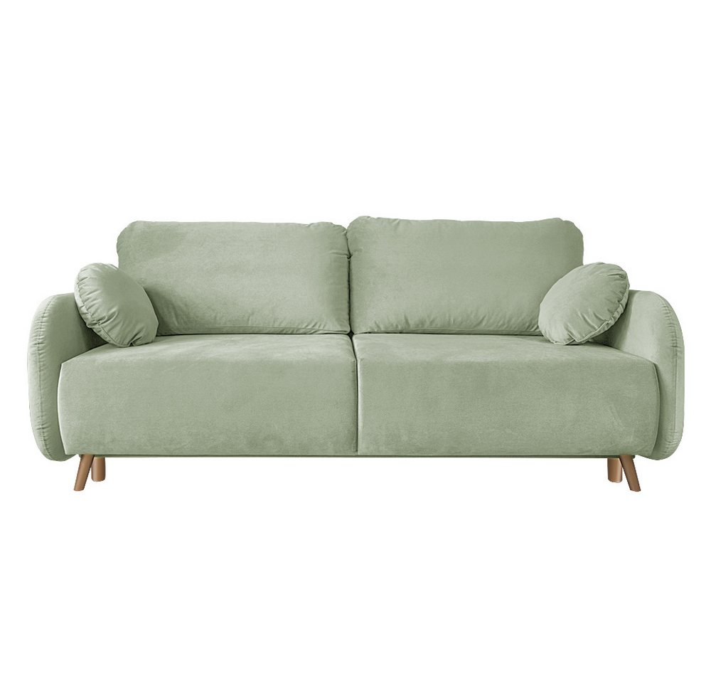 Paspartur Schlafsofa Soft, 212x94x100 cm mit Magic Home System, 3-Sitzer, Moderne Couch, mit Relaxfunktion von Paspartur
