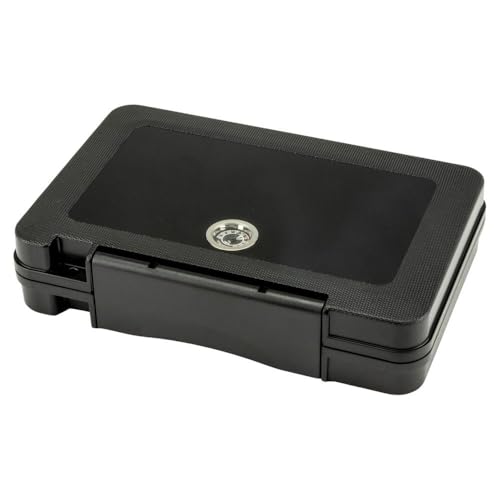 Passatore Reisehumidor aus Acryl, schwarz, mit Hygrometer, für 5 Zigarren von Passatore