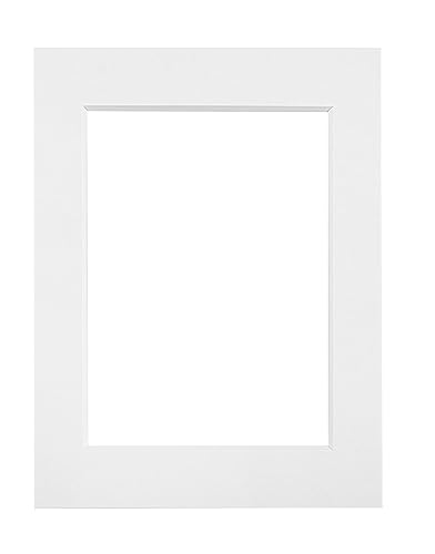 Passepartout-Online 2,0mm Premium Museumsqualität Nielsen Bainbridge 1x weiß Außen: 50x70 für Bildgröße: 35x50 von Passepartout-Online
