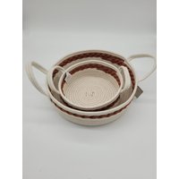 Korb Flechtkorb Naturkorb Baumwolle Macramee von PassiFloraTrends