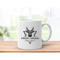 Jäger Förster Tasse Kaffee Becher Geschenk Personalisiert Mit Name Jäger Förster Tasse Kaffee Becher Geschenk Personalisiert Mit Name von PassionPoint