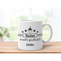 Kaffee Tasse Spruch Hobby Backen Konditorin Personalisiert Mit Namen Kaffee Tasse Spruch Hobby Backen Konditorin Personalisiert Mit Namen von PassionPoint