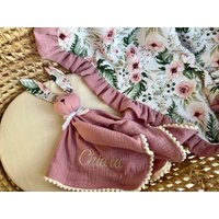 Musselin Babydecke, Neue Baby Mädchen Geschenk, Tröster, Liebling, Weihnachten Geschenk von PastelBabyStudio