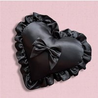 Custom Made To Order Herzförmige Dekokissen Rosa Bettwäsche Kleines Mädchenzimmer Handgefertigtes Geschenk Schlafzimmer von PastelParadiseAUS