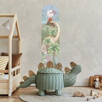 3 Stück Dinosaurier Messlatte/Für Die Wand Kinderzimmer Deko von Pastelowelove