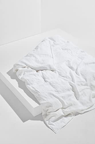 Pastill, Bettbezug Frank, 100% Leinen, Farbe: Weiß, 150 x 210 cm von Pastill