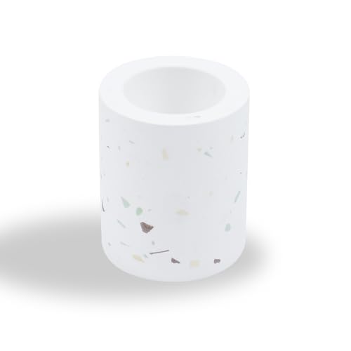 Pastlla Trockenstein-Zahnbürstenhalter, Kieselgur-Zahnbürstenhalter für Badezimmer, schnell trocknender Kieselgur, Badezimmer-Waschbecken-Organizer, elektrische Bürste und Zahnpasta-Halter von Pastlla