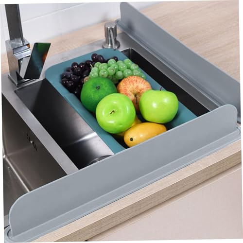 2pcs Küchenspüle Splash Guard 20.5x2x3 spritzsicherer wiederverwendbarer Silikonspüle Splash Guard leicht zu reinigen für das Küchenbad 2pcs Küchenspüle Splash Guard 20.5x2x3 spritzsicherer wiederverwendbarer Silikonspüle Splash Guard leicht zu reinigen für das Küchenbad von Pastoralist