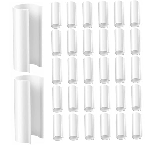 32pcs Gartenklammern, 3/4 -Zoll -Gewächshausklemmen, Plastikgartenklemmen für PVC -Rohr -Gewächshäuser, Reihenabdeckungen, Poolabdeckklammern, Unterkünfte, Vogelschutz | von Pastoralist