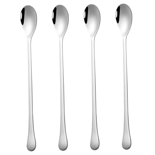 Eced Tea Spoons Langer Griff, langer Löffel 4pcs 8-Zoll 304 Edelstahl-Eistee-Tee-Löffel Spiegel Polierlöffel leicht zu reinigen Eis für Bar Home Party Gebrauch Eced Tea Spoons Langer Griff, langer Löffel 4pcs 8-Zoll 304 Edelstahl-Eistee-Tee-Löffel Spiegel Polierlöffel leicht zu reinigen Eis für Bar Home Party Gebrauch von Pastoralist