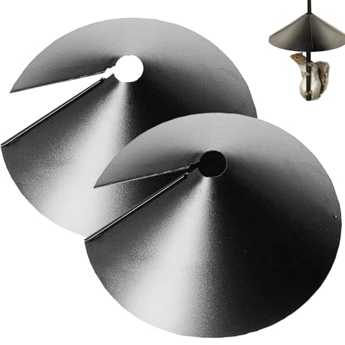 Eichhörnchen -Proof -Vogelfutterhäuschen, 2pcs 14 -Zoll -PP -Wickel um Eichhörnchen, Guard Stopper Vogelfutterzubehör für Außenfutterstangen von Pastoralist