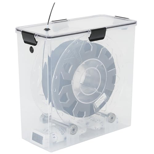 Filament Trockner Kiste Klar staubdesfestes Feuchtigkeitsbeständiger Kunststoff 3D -Drucker Filament Trockenbox Lagerung | 3D -Druckerzubehör von Pastoralist