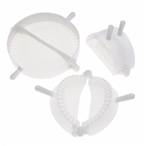 Knödelformwerkzeug 3pcs Kunststoff weißer Knödel Maker für Teigpie Ravioli Creative Press |.drücken Knödelformwerkzeug 3pcs Kunststoff weißer Knödel Maker für Teigpie Ravioli Creative Press |.drücken von Pastoralist