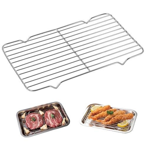 Kochregal, Edelstahl Ofen Grill Rack Außengrill Ständer für Holzfeuerluft Fritteuse, Geschirrspüler, Ofen von Pastoralist