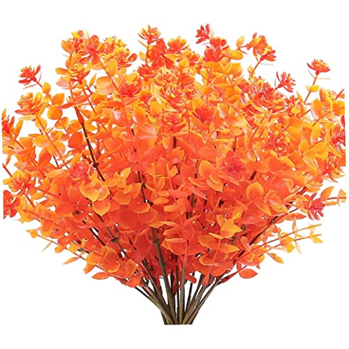 Künstliche Blumen Kunstblattzweige Herbstpflanzen Künstliche Herbstblumen Herbstdekor für Hausgarten Hochzeit |.zur Dekoration von Pastoralist