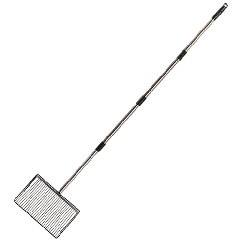 Pastoralist Katzenstreu Schaufel 4 Abschnitt 19-59.5 Einstellbarer Ersatz 7mm Mesh Wurf Scoop, Mehrzweck für Hühnerkot von Pastoralist