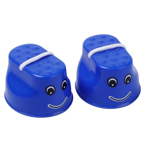 Plastik Walk Stelzen Kinder Springen Balance Training Spielzeug Topfstöfe 2pcs Blau von Pastoralist