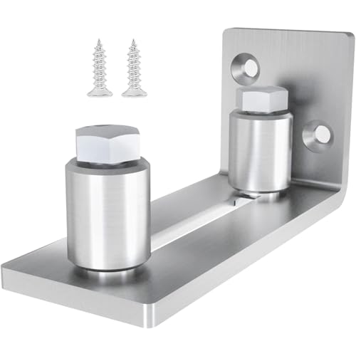 Scheunentürbodenführer, Edelstahl -Schiebetürbodenführer mit verstellbarer Walze, wandmontierte Hardware für dicke bis zu 2 1/8 Zoll |.Gleiten Scheunentürbodenführer, Edelstahl -Schiebetürbodenführer mit verstellbarer Walze, wandmontierte Hardware für dicke bis zu 2 1/8 Zoll |.Gleiten von Pastoralist