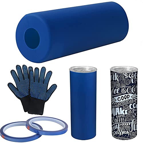 Pasyauer Sublimation Leerzeichen, Silikon BäNder, HüLlen Set für Sublimation Becher, 20, DüNn, Wraps Statt Schrumpfen Papier Ofen von Pasyauer