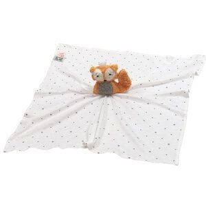 Pat und Patty Personalisertes Schmusetuch/ Schnuffeltuch, Greifling "Fuchs" ,Farbe : orange, 100 % Baumwolle-kbA Pat und Patty Personalisertes Schmusetuch/ Schnuffeltuch, Greifling "Fuchs" ,Farbe : orange, 100 % Baumwolle-kbA von Pat und Patty