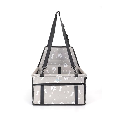Auto-Tasche für Haustiere mit Haken, robuste Materialien ideal für Reisen mit Ihrem Haustier und um das Auto sauber zu halten. von Patapalooza