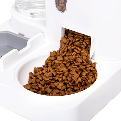 Automatischer Futterspender für Haustiere, Portionskontrolle, 2-in-1-Funktion; ideal für Reste und programmierte Fütterung. von Patapalooza