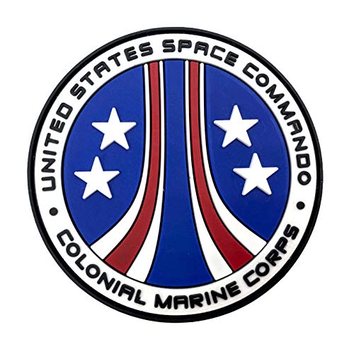 United States Space Command Colonial Marine Corps Aliens PVC Klett Emblem Abzeichen Patch von Patch Nation
