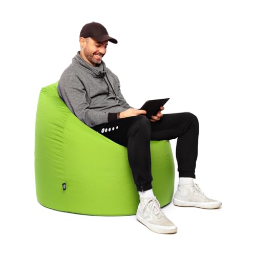 PATCH HOME Patchhome XXXL Sitzsack Tropfenform – Kiwi – Indoor & Outdoor Beanbag mit Styroporfüllung - Bereits Befüllt - Kinder & Erwachsene - 30 Farben & 3 Größen PATCH HOME Patchhome XXXL Sitzsack Tropfenform – Kiwi – Indoor & Outdoor Beanbag mit Styroporfüllung - Bereits Befüllt - Kinder & Erwachsene - 30 Farben & 3 Größen von PATCH HOME